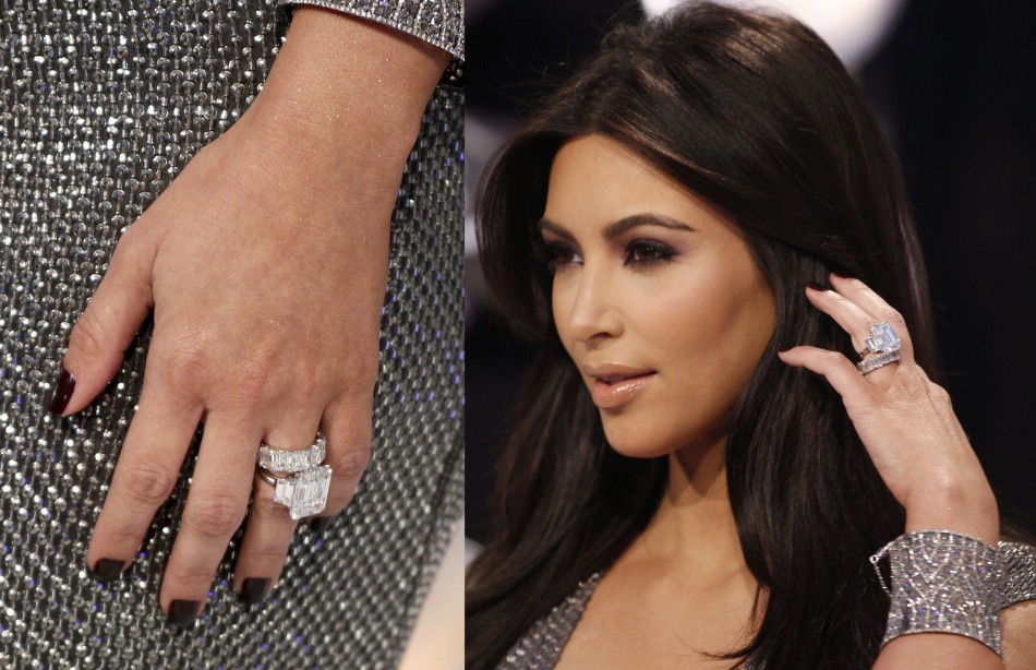 Kris Humphries was way too generous and purchased Kim a 205 carat emerald